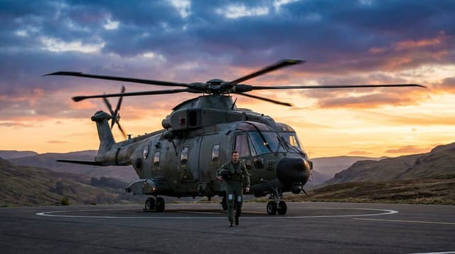 Defensie & helikopter