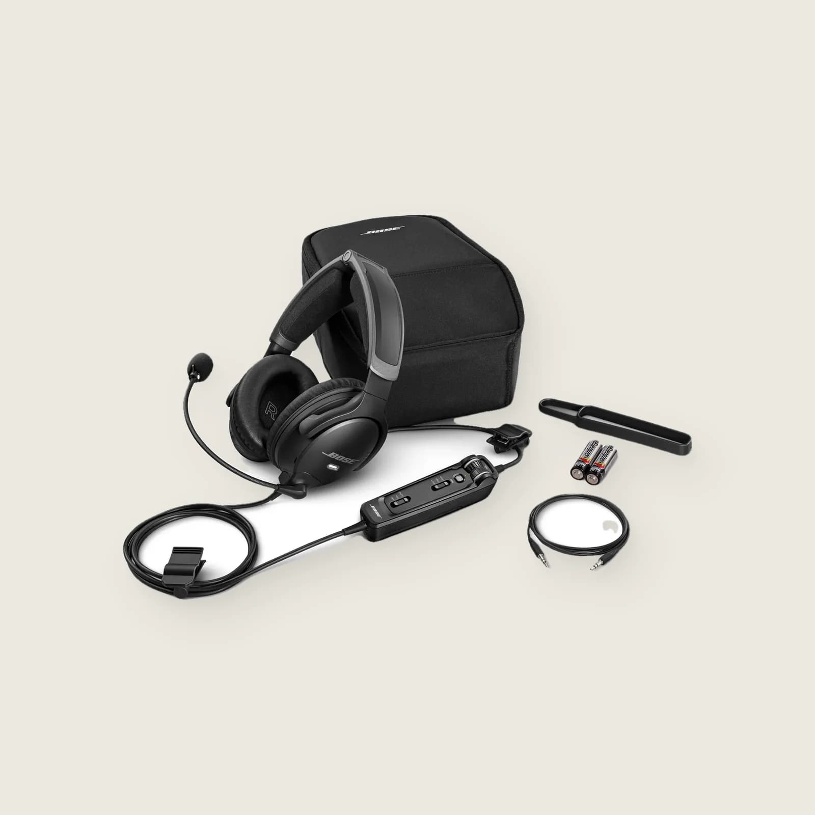 Bose A30 met draagtas en accessoires