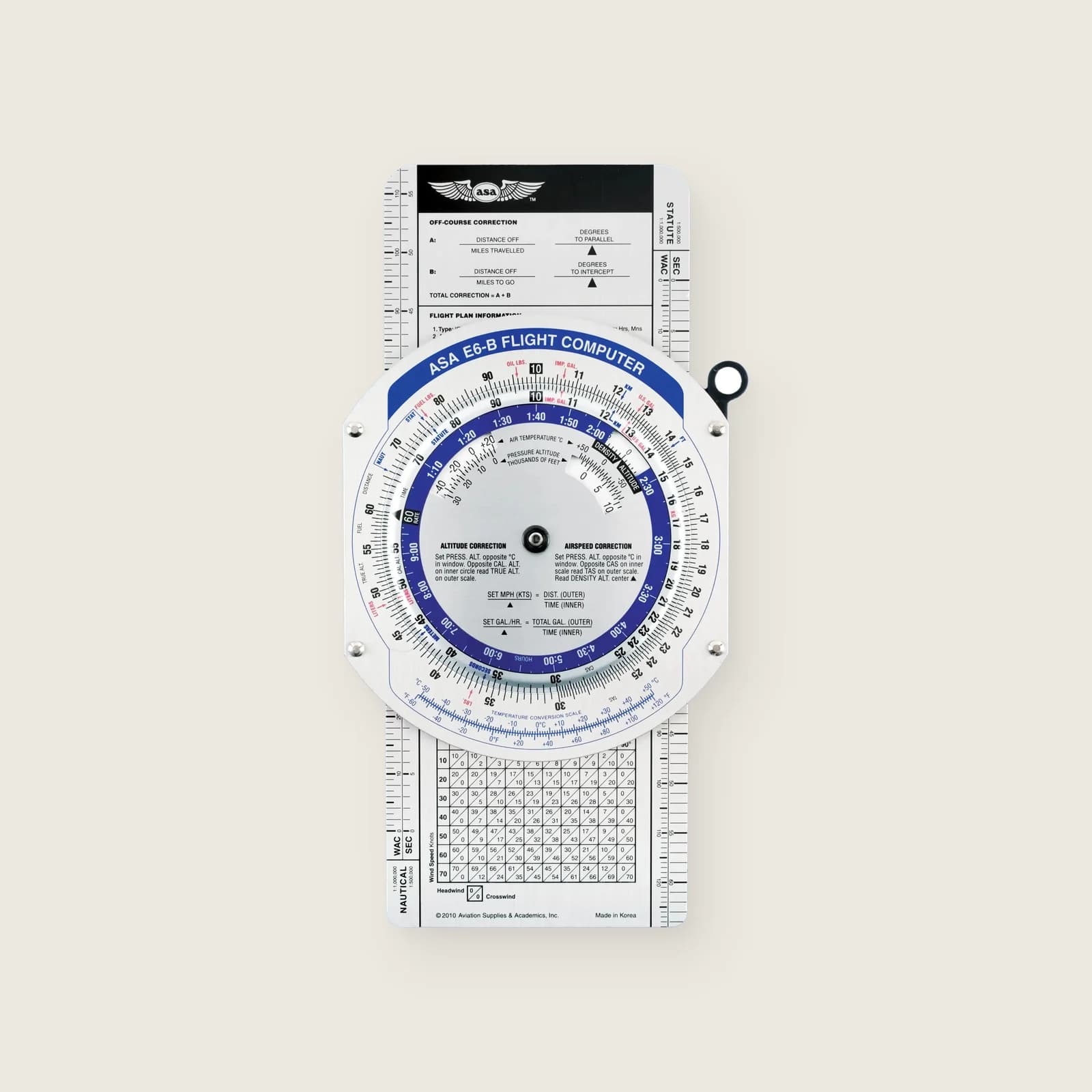 AirClassics E6-B Color Flight Computer