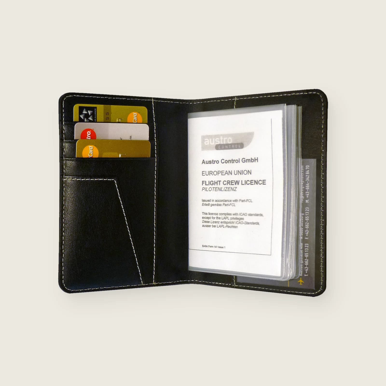 Pilot Licence Cover EASA