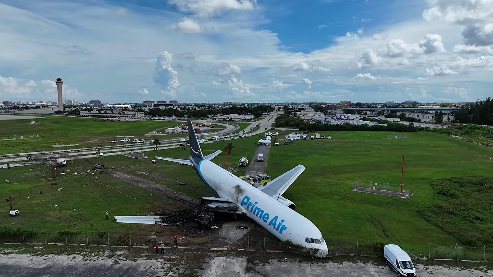 Amazon zet samenwerking met vrachtvervoerder 21 Air stil na dodelijk ongeval in Miami