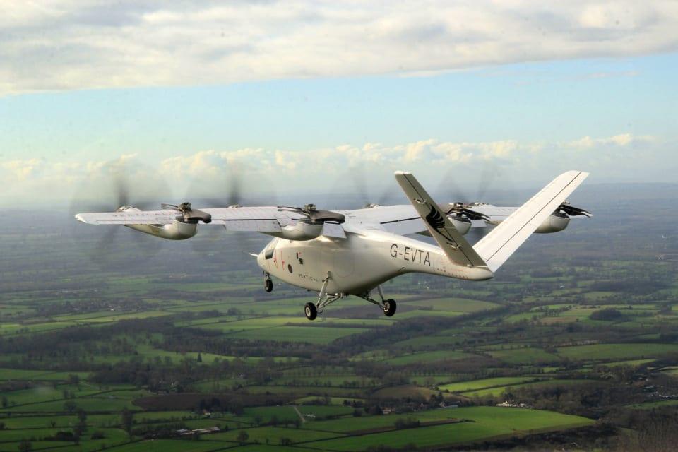 Vertical Aerospace krijgt £10 miljoen steun voor eVTOL-productie
