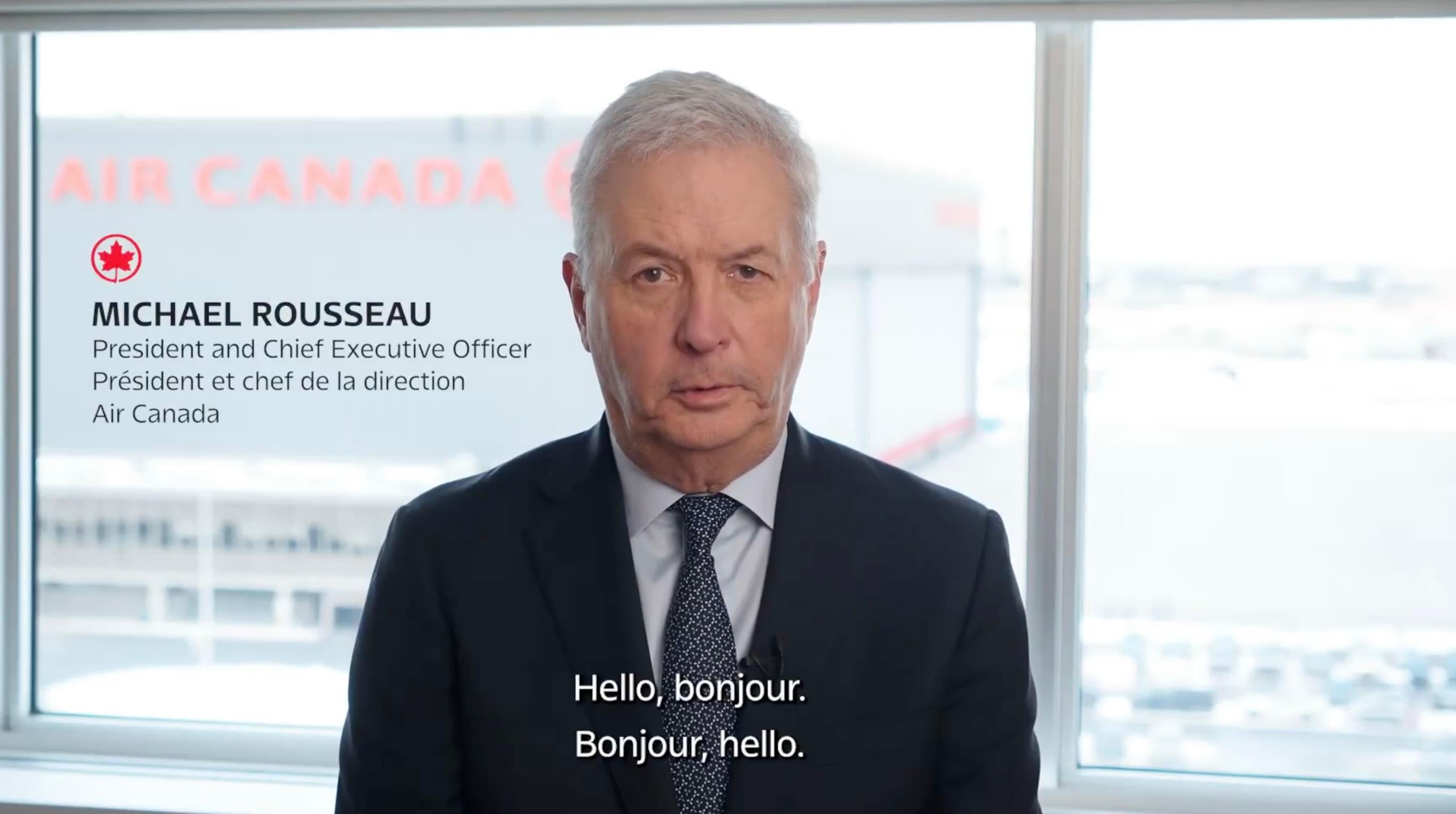Air Canada CEO treedt af na controverse over Engelstalig condoleancebericht