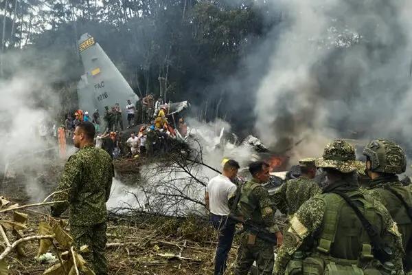 UPDATE: Colombiaanse C-130 crash: dodental gestegen naar 66