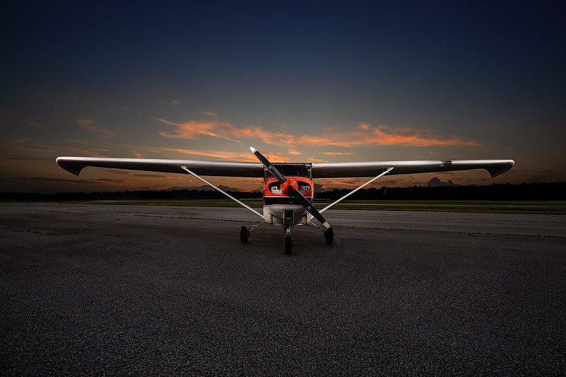 Cessna 172 · PH-BSF op Eindhoven