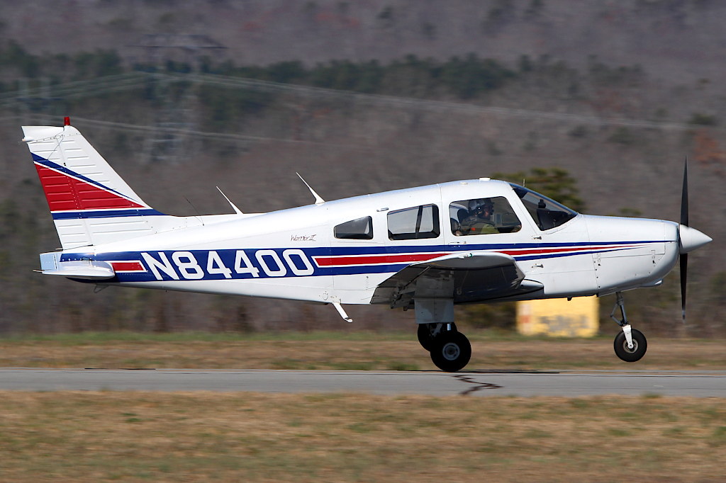 Piper PA-28 Warrior II · PH-PAD op Rotterdam