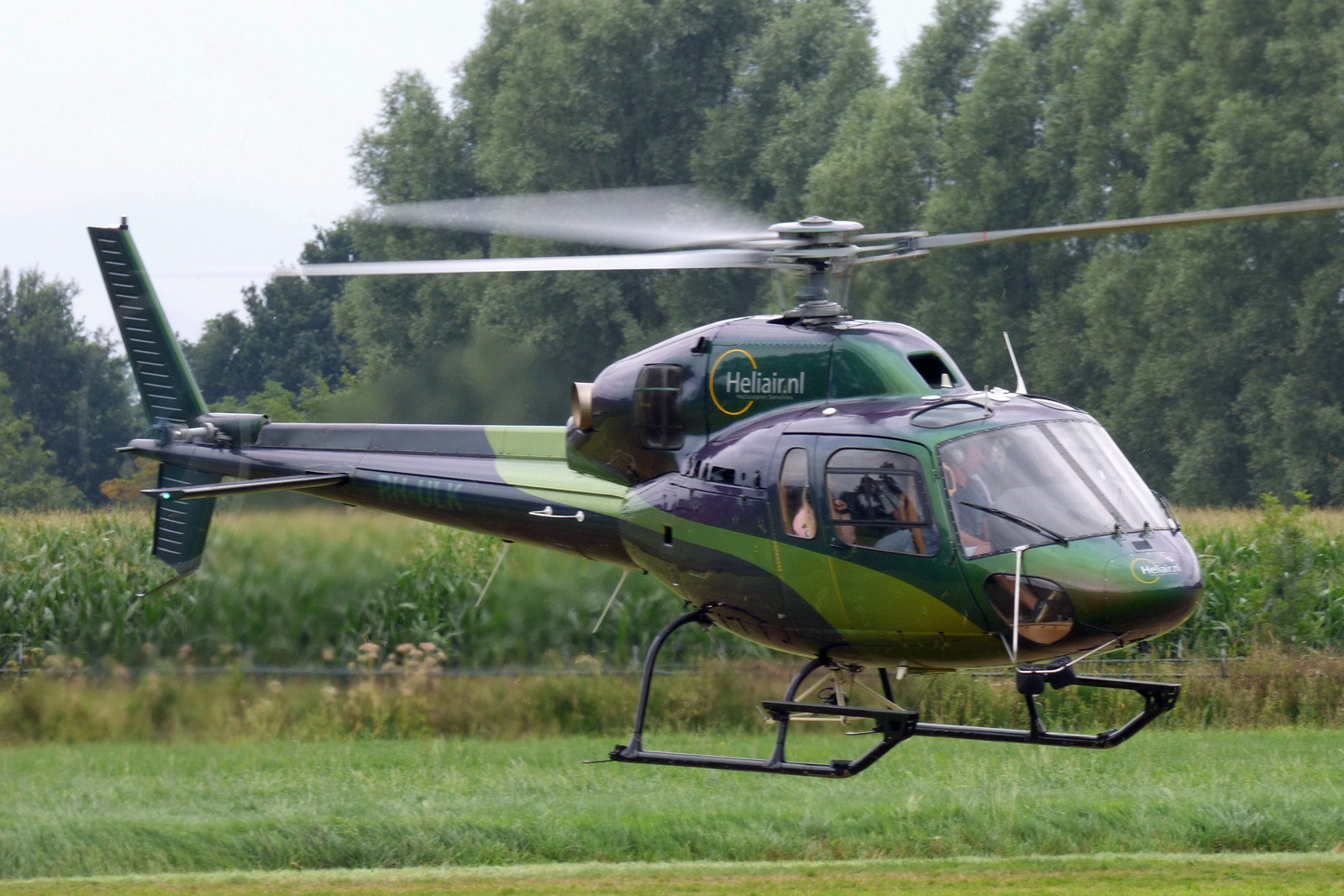 Typerating AS355 bij Heliair B.V.