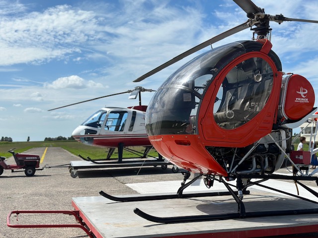 Type Rating Schweizer 300 bij Prince Helicopters