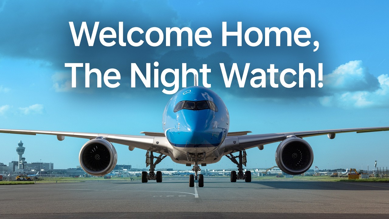 Video van KLM over de aankomst van haar eerste Airbus A350